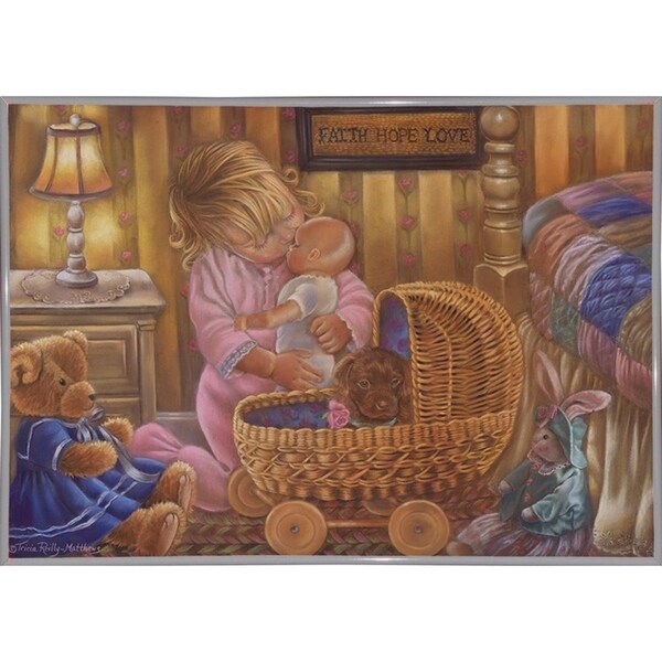 Rockabye Baby-TRIREI85625 Framed Print 23.75"x34" by Tricia Reilly-Matthews