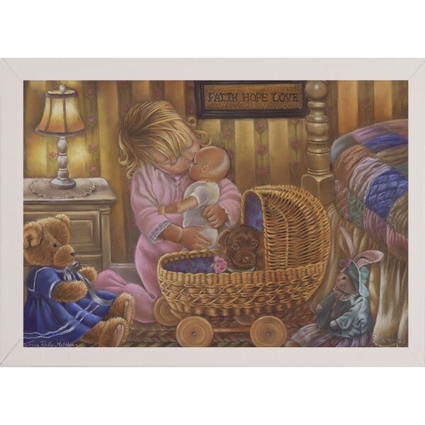 Rockabye Baby-TRIREI85625 Framed Print 23.75"x34" by Tricia Reilly-Matthews