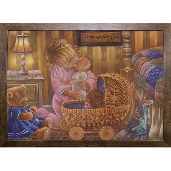 Rockabye Baby-TRIREI85625 Framed Print 23.75"x34" by Tricia Reilly-Matthews