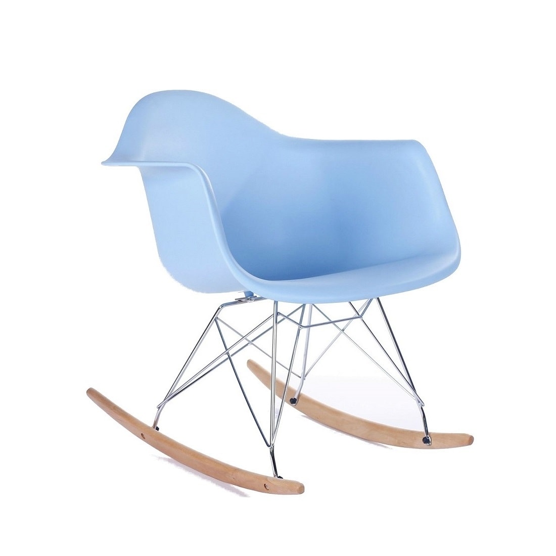 Rocker Kids Chair with durable metal/wood legs