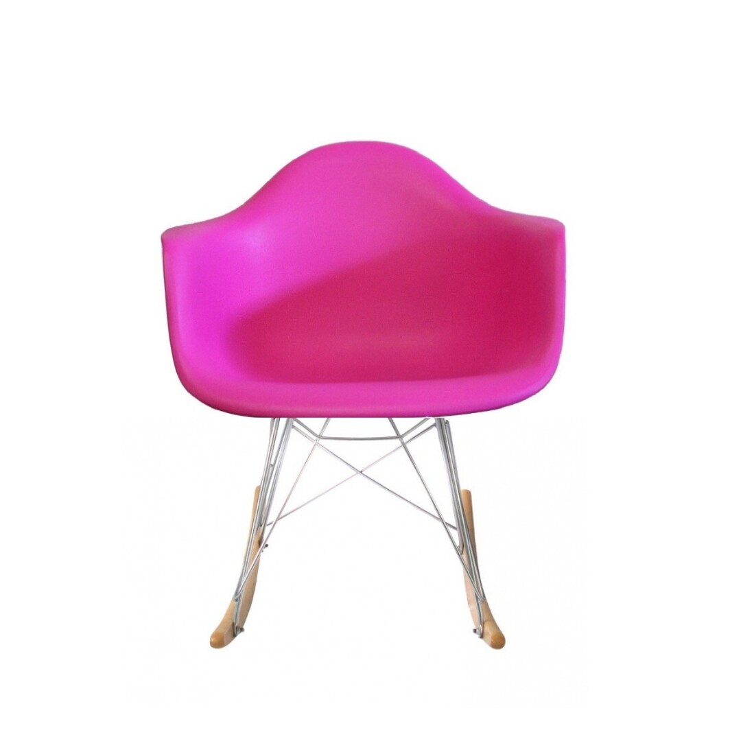 Rocker Kids Chair with durable metal/wood legs