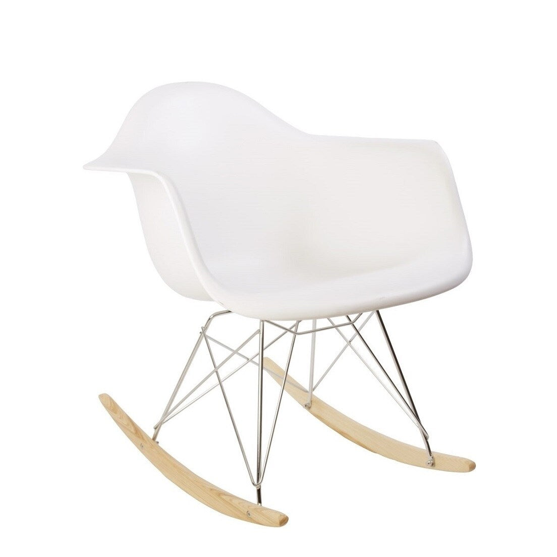 Rocker Kids Chair with durable metal/wood legs