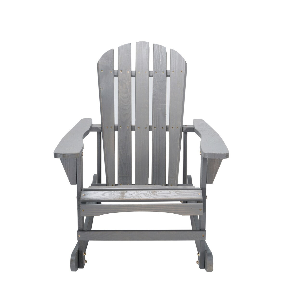Rocking Chair Solid Wood Chairs Finish Outdoor Furniture for Patio, Backyard, Garden