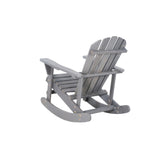 Rocking Chair Solid Wood Chairs Finish Outdoor Furniture for Patio, Backyard, Garden
