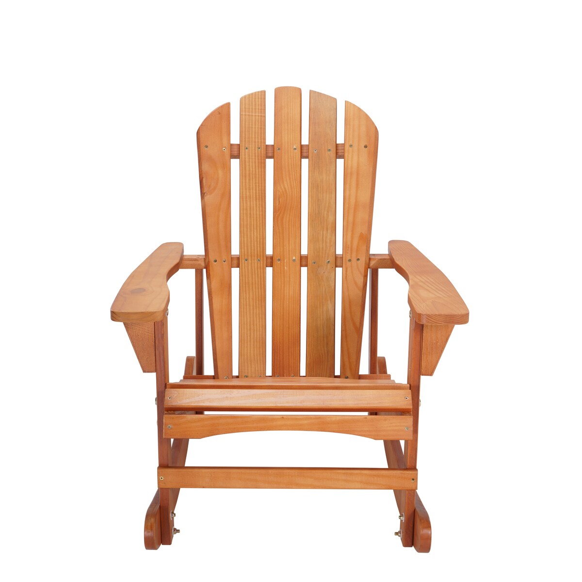 Rocking Chair Solid Wood Chairs Finish Outdoor Furniture for Patio, Backyard, Garden