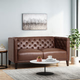 Rockney Upholstered Loveseat by Christopher Knight Home - 59.75" W x 31.50" D x 30.25" H
