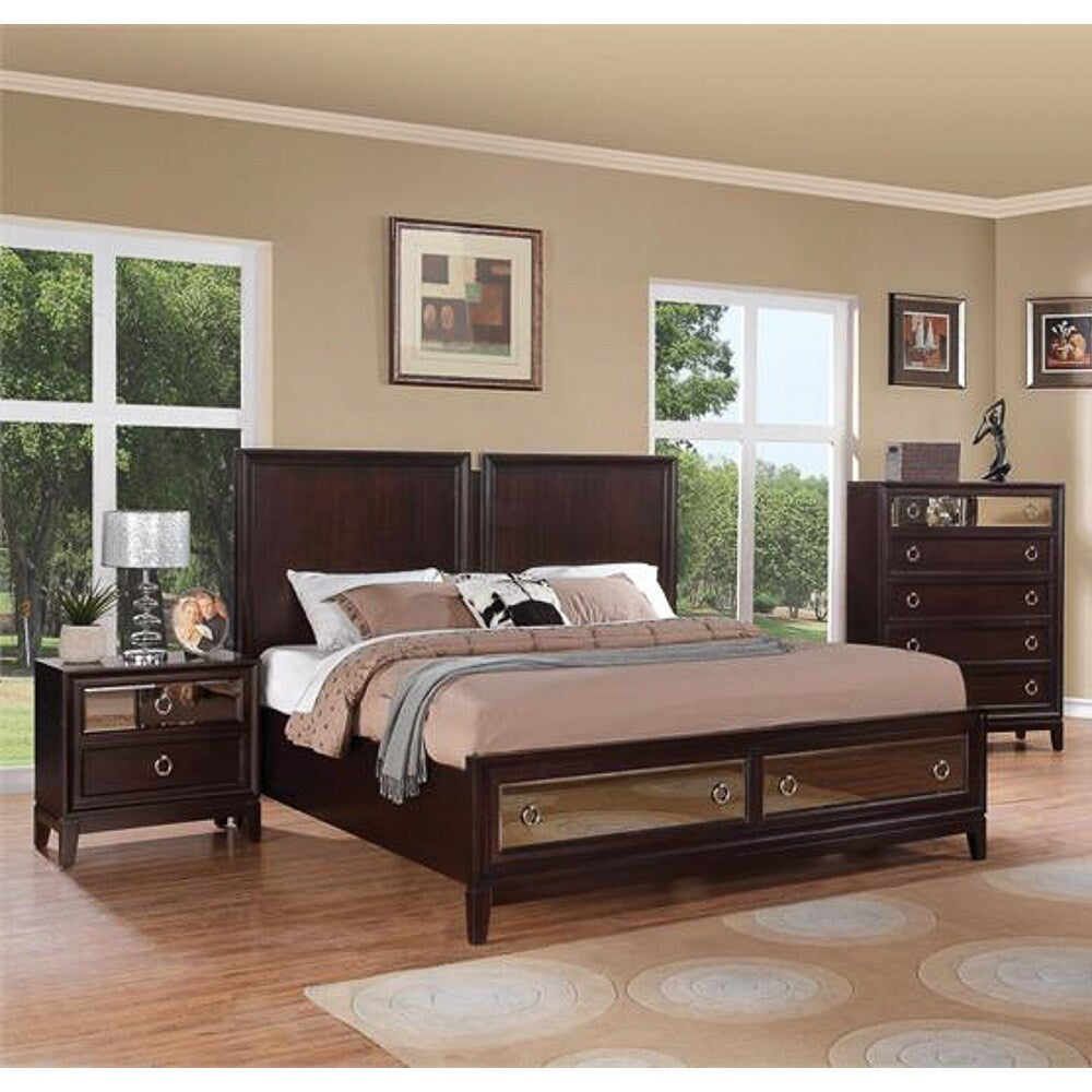 Rodeo Drive Merlot 3-piece Bedroom Set