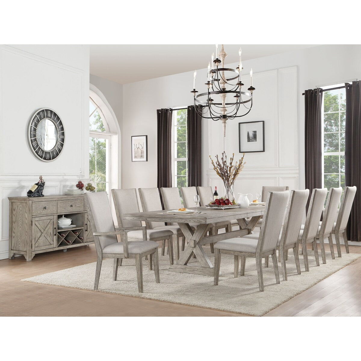 Rodgers Arm Chair (Set-2)