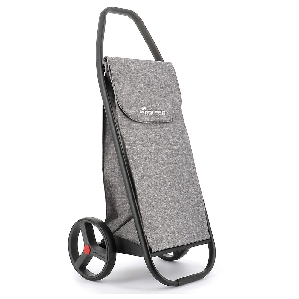 Rolser COM Tweed 8 BT 2 Big Wheels Foldable Shopping Trolley - 18.7 in. W x 39.76 in. H x 16.54 in. D