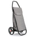 Rolser COM Tweed 8 BT 2 Big Wheels Foldable Shopping Trolley - 18.7 in. W x 39.76 in. H x 16.54 in. D