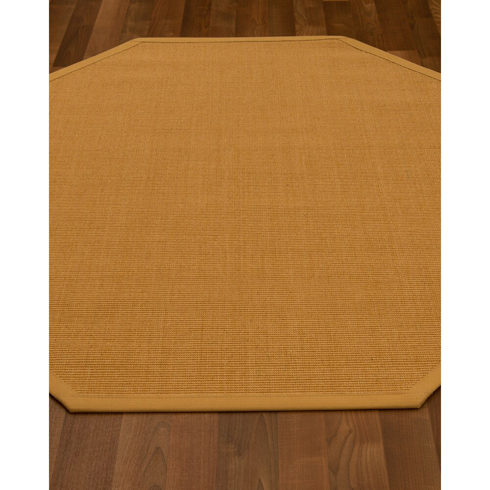 Roma (7' x 7') Octagon Sisal Rug - Tan - 7' x 7'