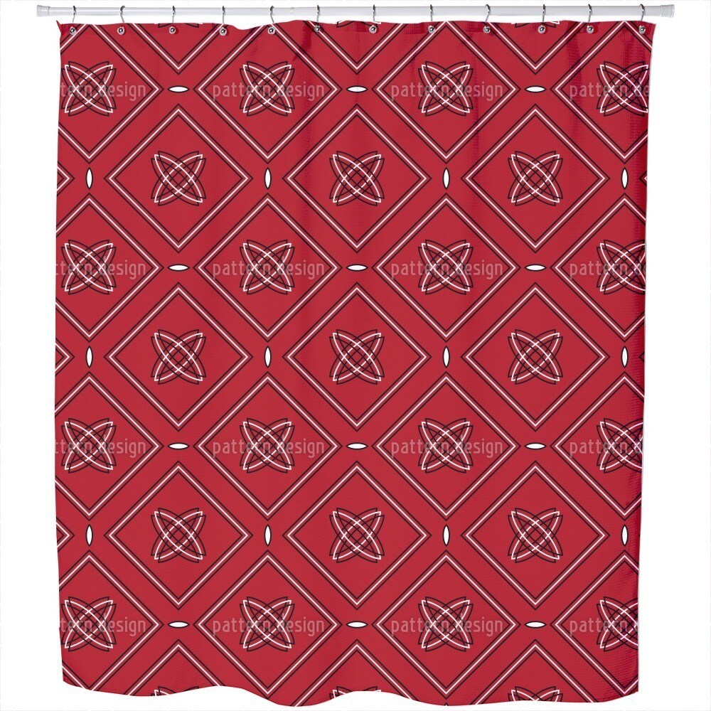 Roma Rosso Shower Curtain
