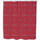 Roma Rosso Shower Curtain