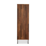 Romance Living Room Chest in Walnut/White Dresser