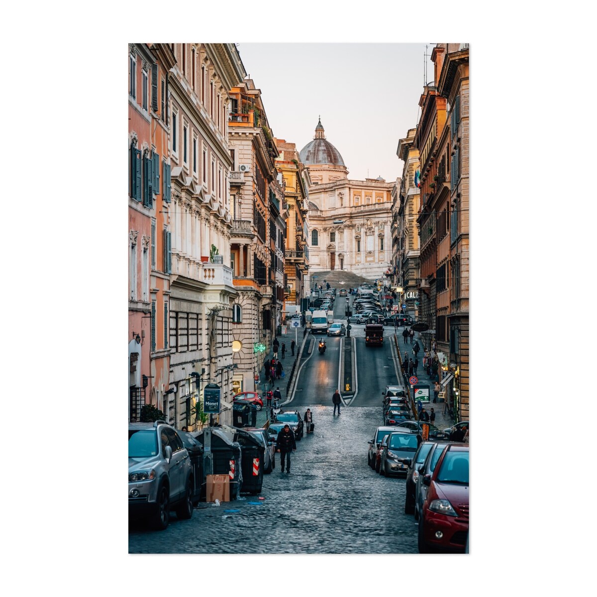 Rome Lazio Italy Via Panisperna Monti Photography Art Print/Poster