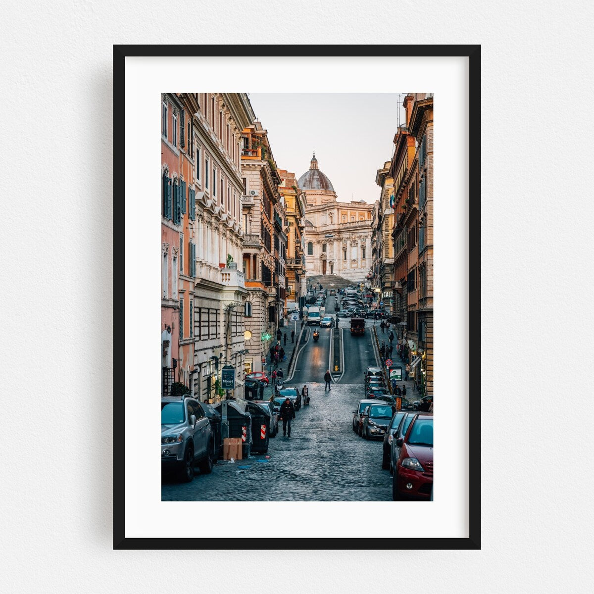 Rome Lazio Italy Via Panisperna Monti Photography Art Print/Poster