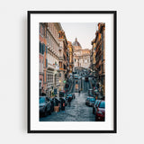 Rome Lazio Italy Via Panisperna Monti Photography Art Print/Poster