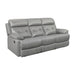 Romilly Leather Match Manual Reclining Sofa