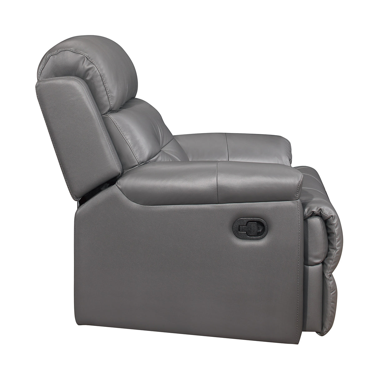 Romilly Leather Match Manual Reclining Sofa