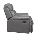 Romilly Leather Match Manual Reclining Sofa