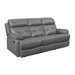 Romilly Leather Match Manual Reclining Sofa