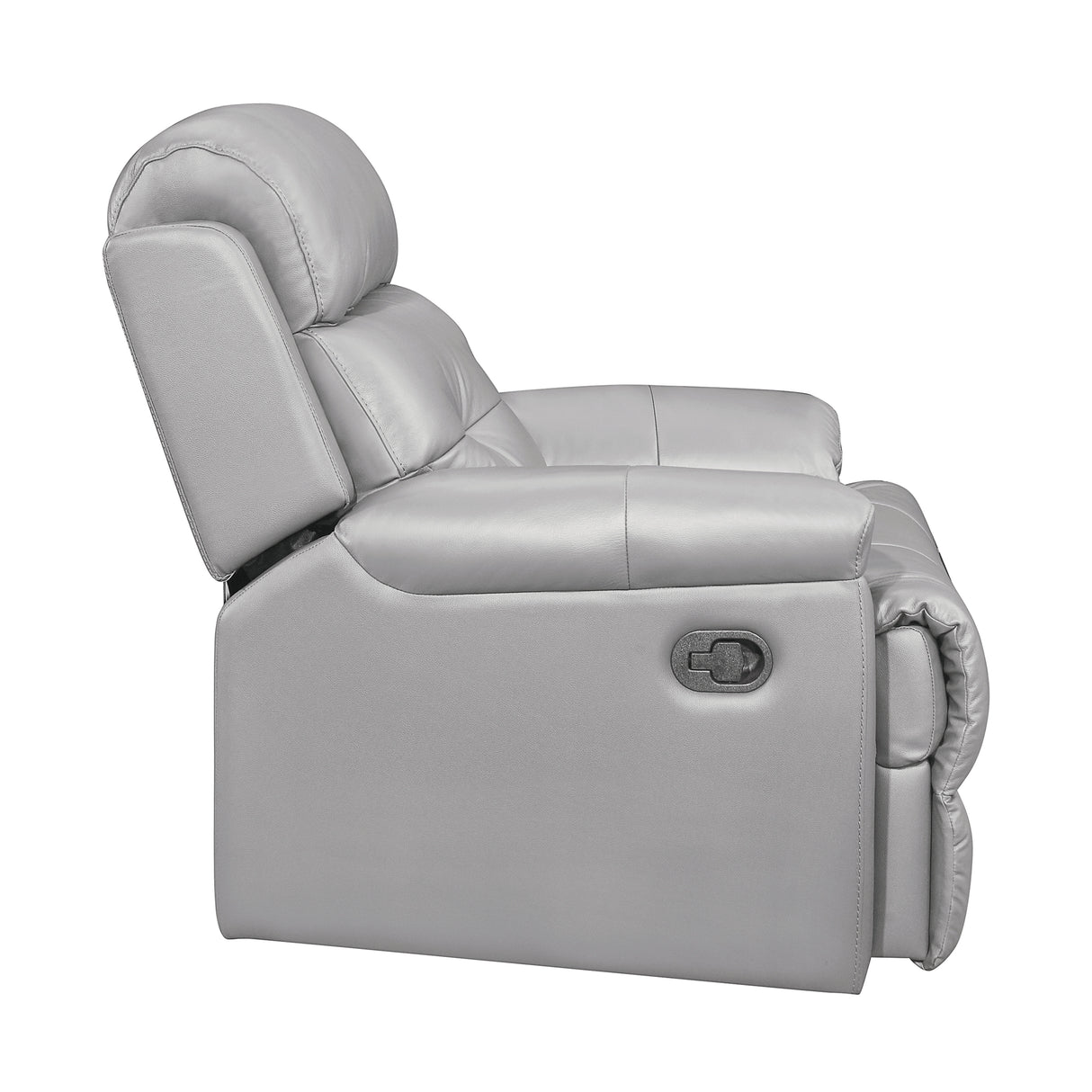 Romilly Leather Match Manual Reclining Sofa