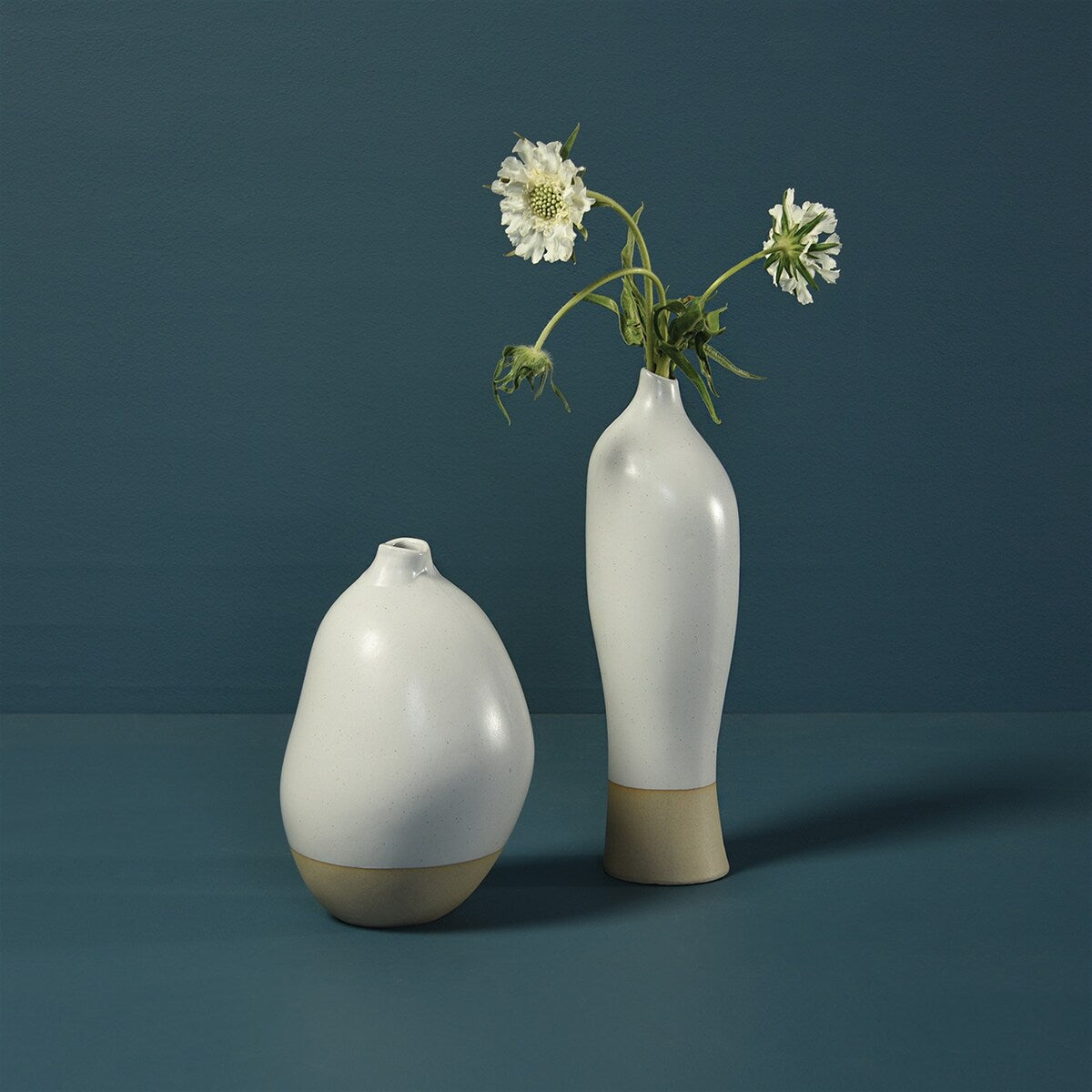 Rona Ceramic Vase - Sm - White