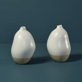 Rona Ceramic Vase - Sm - White