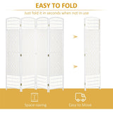 Room Divider,Folding Privacy Screen,Room Separator,Wave Fiber Divider