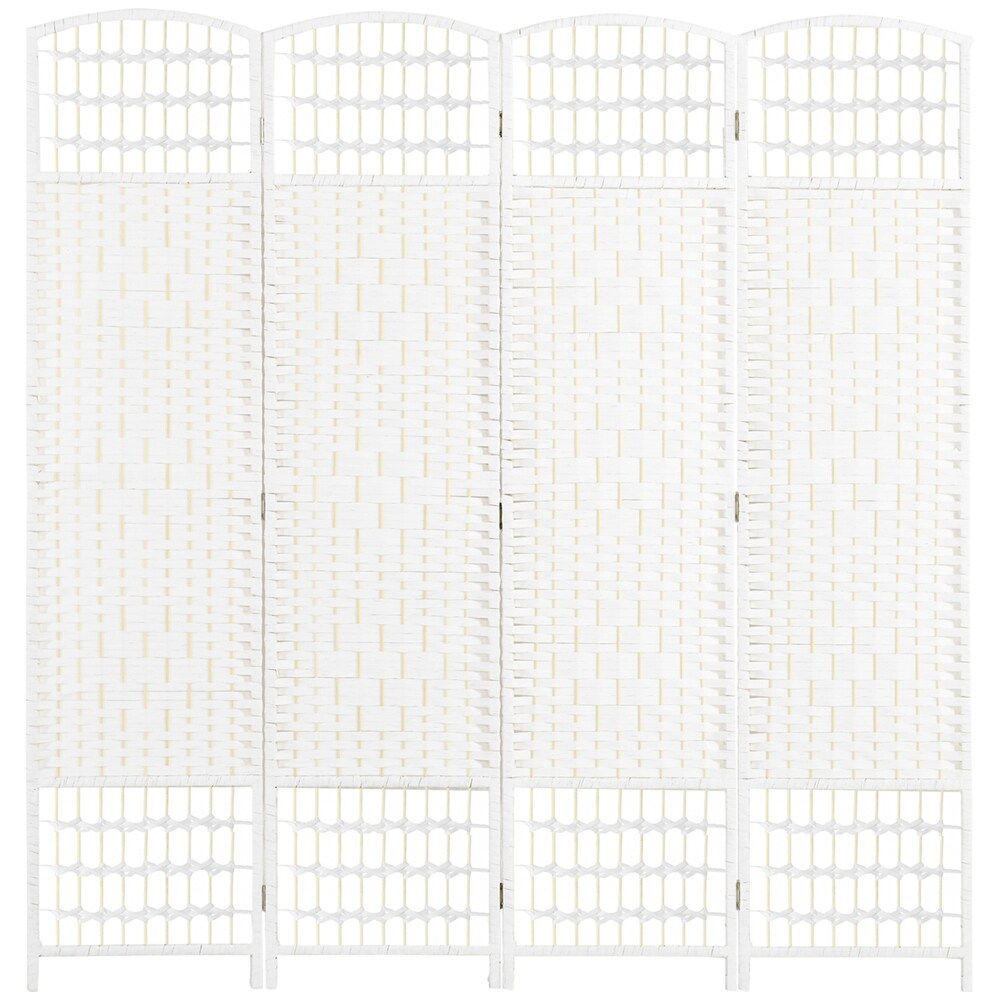 Room Divider,Folding Privacy Screen,Room Separator,Wave Fiber Divider