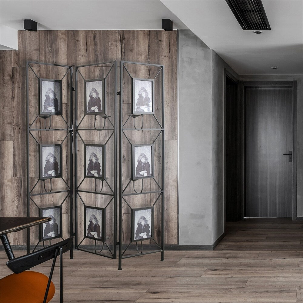 Room Photo Frames Screen Divider Screens, 3 Panel Decorative Screen