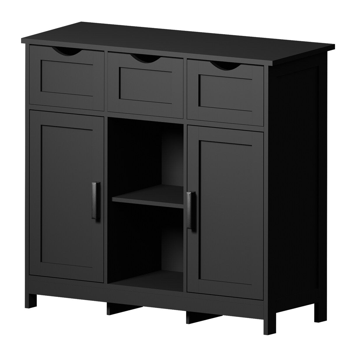 Roomfitters Morden Buffet Sideboard Cabinet with doors and drawers, Coffee Bar Cabinet, Sideboard with Storage