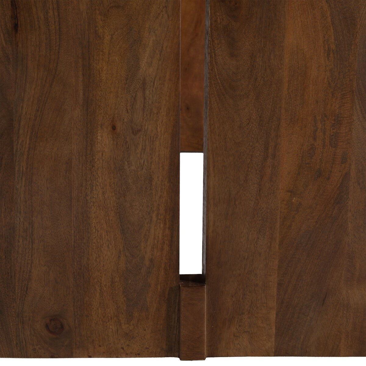 Raven 83" Wide Mango Dining Table, Brown