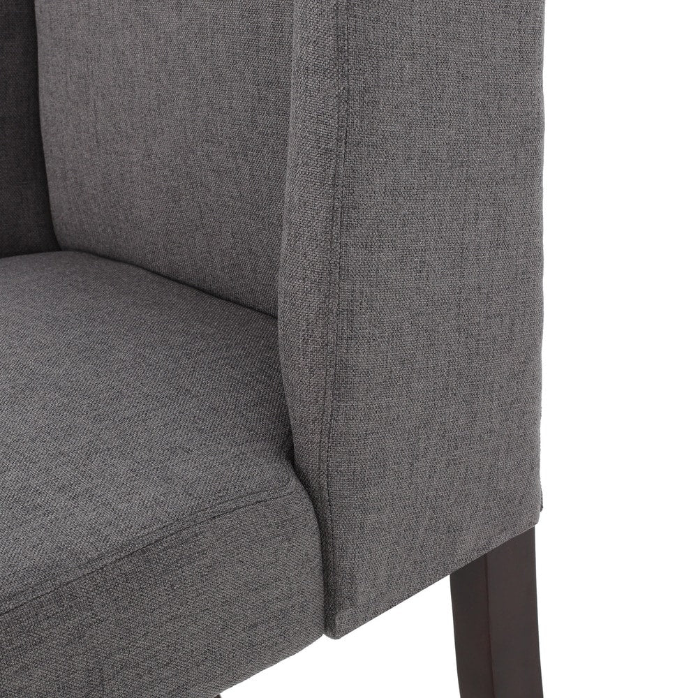 Rory Contemporary Fabric Wingback Dining Chair (Set of 2)