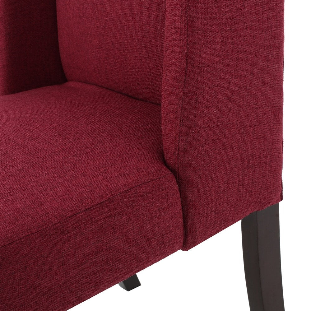 Rory Contemporary Fabric Wingback Dining Chair (Set of 2)