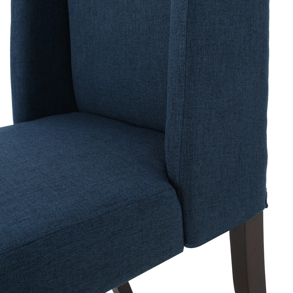 Rory Contemporary Fabric Wingback Dining Chair (Set of 2)