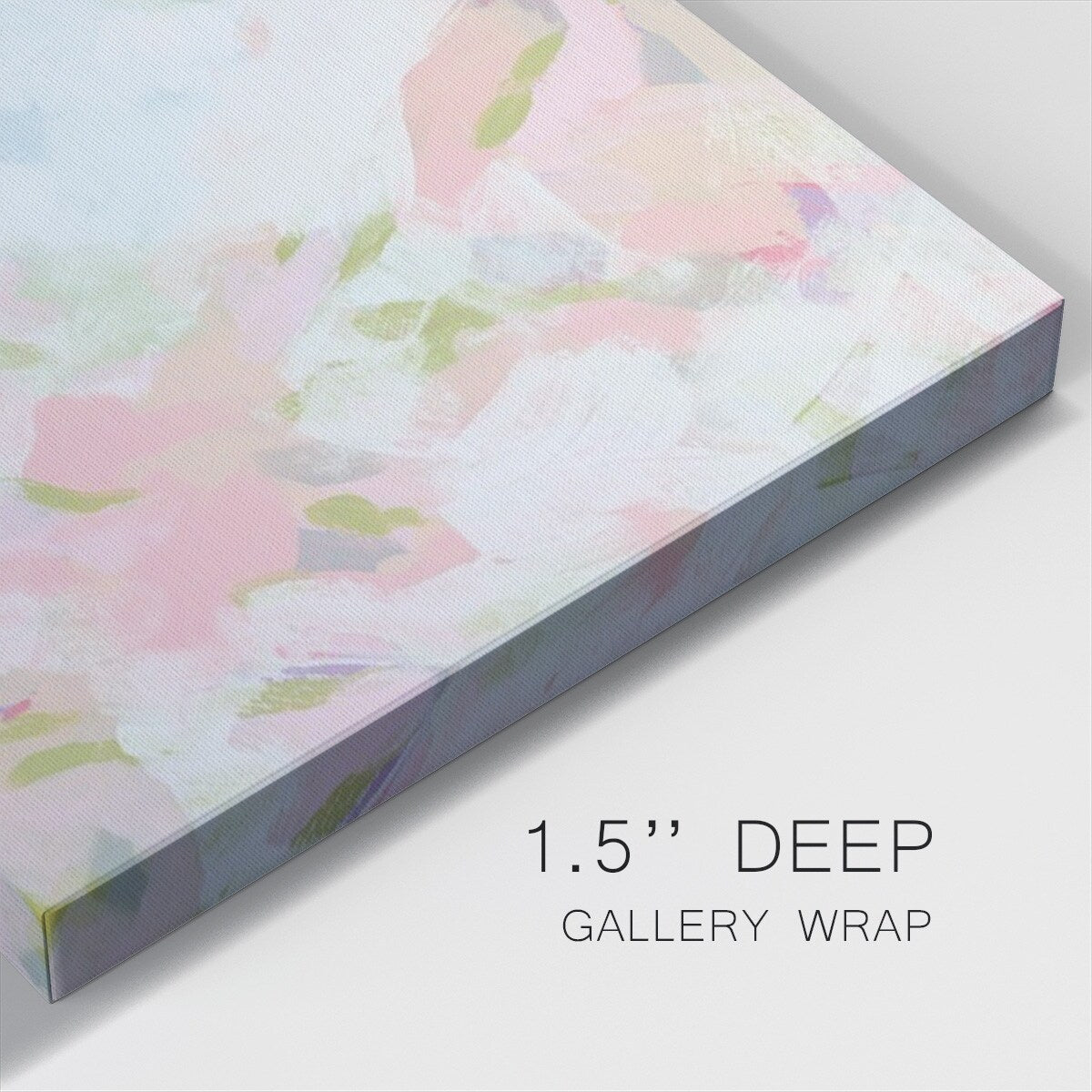 Rose Dapple Valley I-Gallery Wrapped Canvas