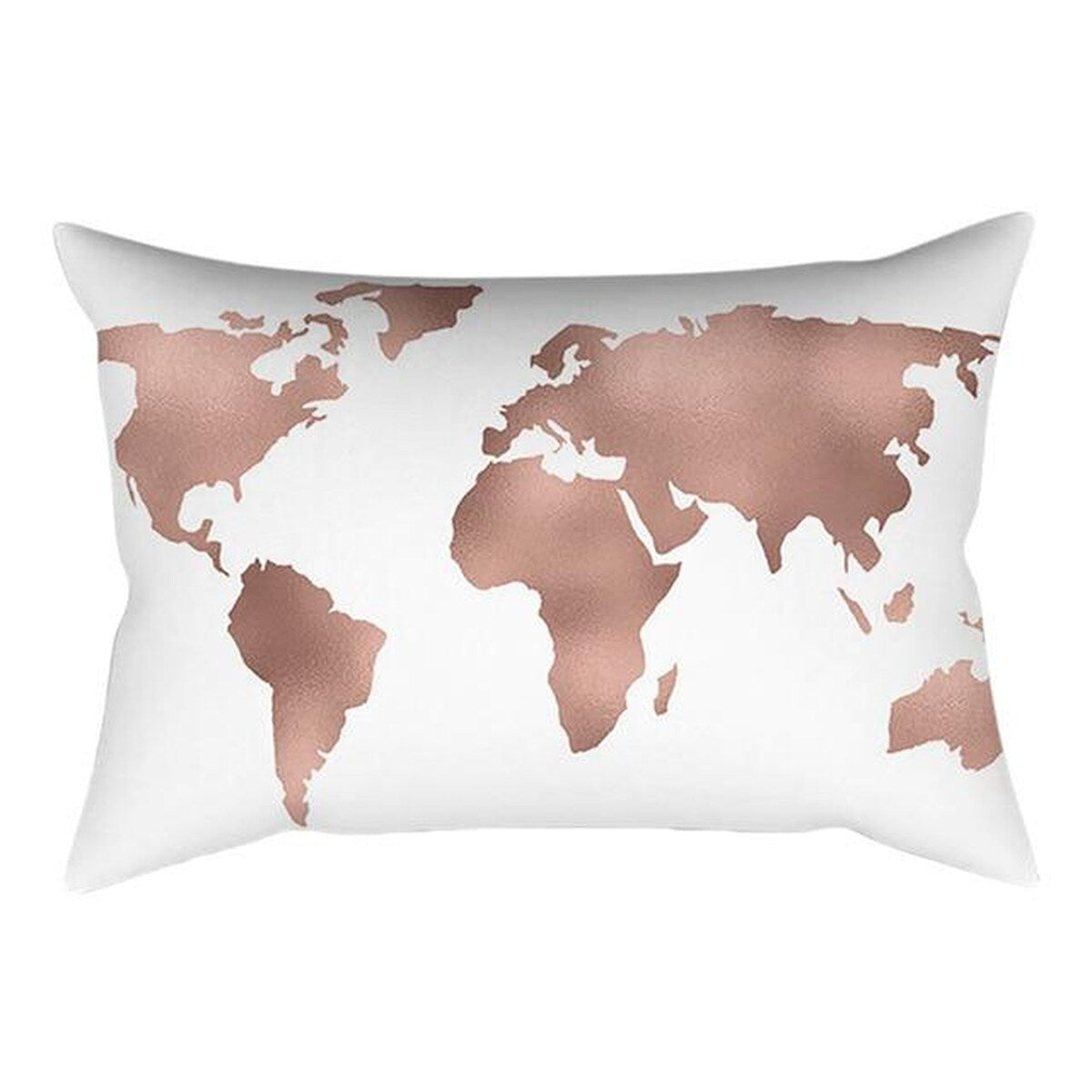 Rose Gold Pink Cushion Cover Square Pillowcase 21297789-374