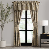 Rose Tree Norwich Damask Lined Panel Pair Drapes - 50" x 84"