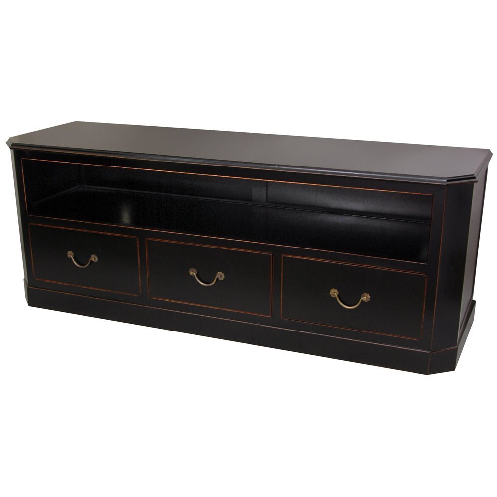 Handmade Rosewood Flat Screen Television Console (China)