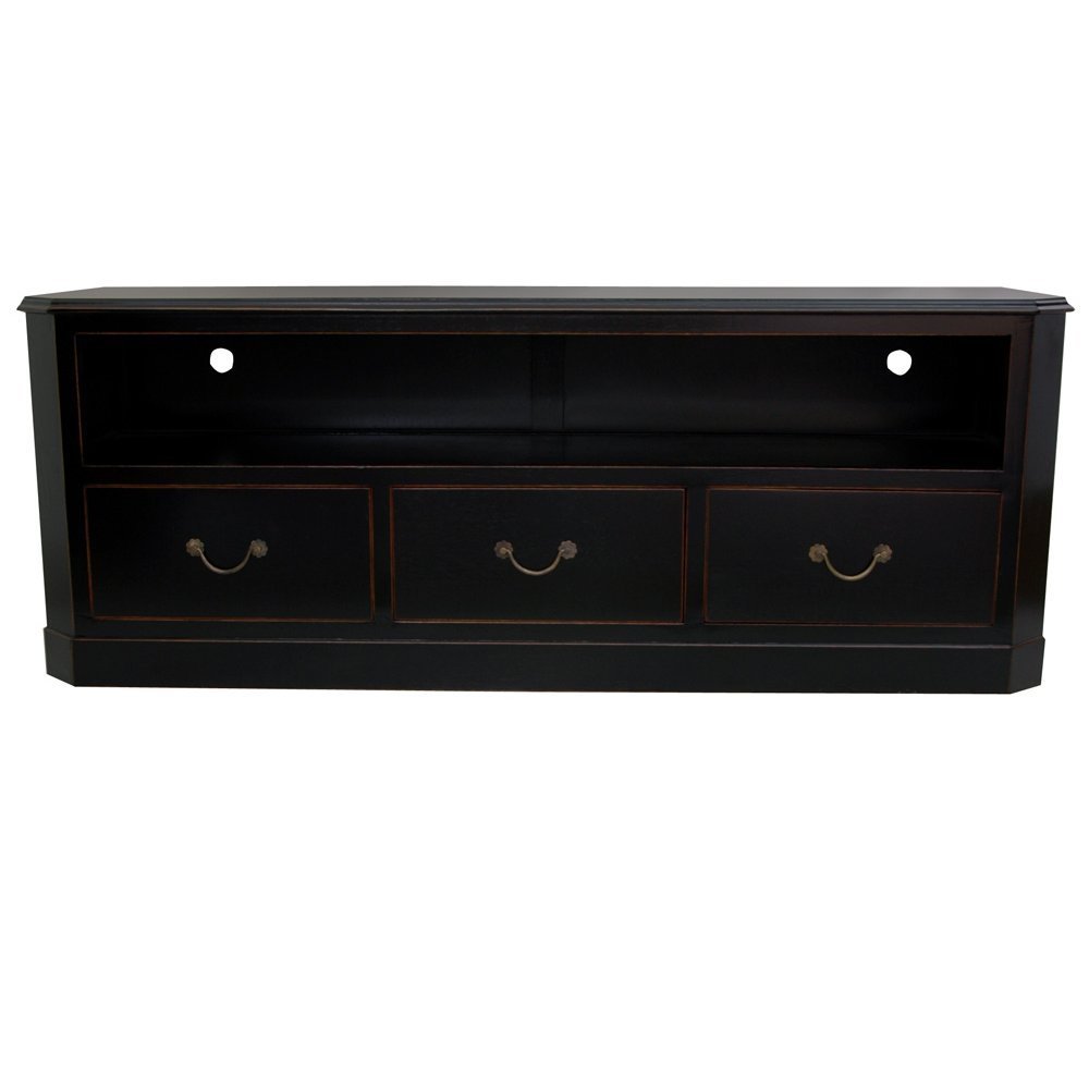 Handmade Rosewood Flat Screen Television Console (China)