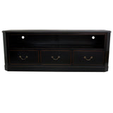 Handmade Rosewood Flat Screen Television Console (China)