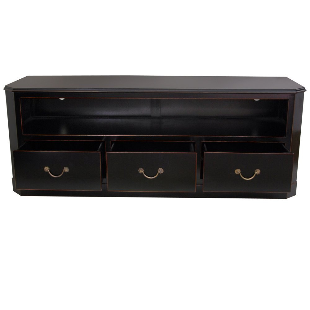 Handmade Rosewood Flat Screen Television Console (China)