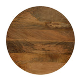 Rosher Modern Industrial Handcrafted Mango Wood Nested Tables (Set of 3) by Christopher Knight Home