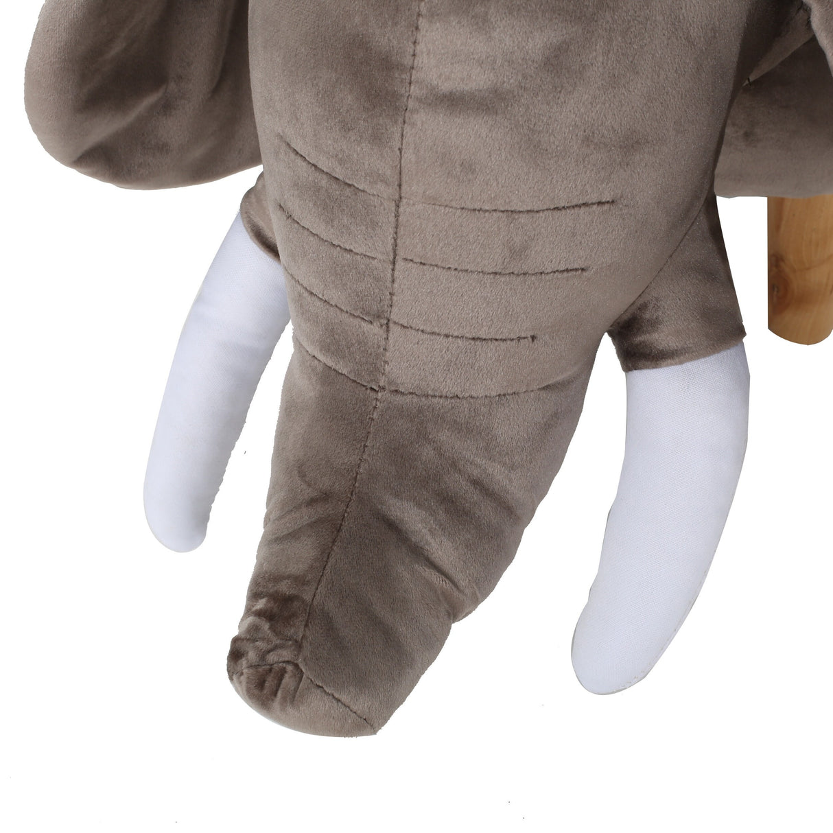 Rosie Velvet Elephant Ottoman by Christopher Knight Home