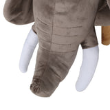 Rosie Velvet Elephant Ottoman by Christopher Knight Home