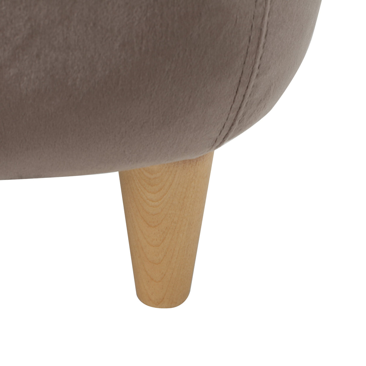 Rosie Velvet Elephant Ottoman by Christopher Knight Home