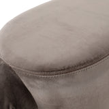 Rosie Velvet Elephant Ottoman by Christopher Knight Home