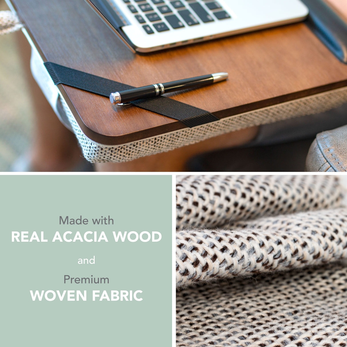 Rossie Home Premium Wood Lap Desk