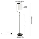 Rotolo 62" Floor Lamp